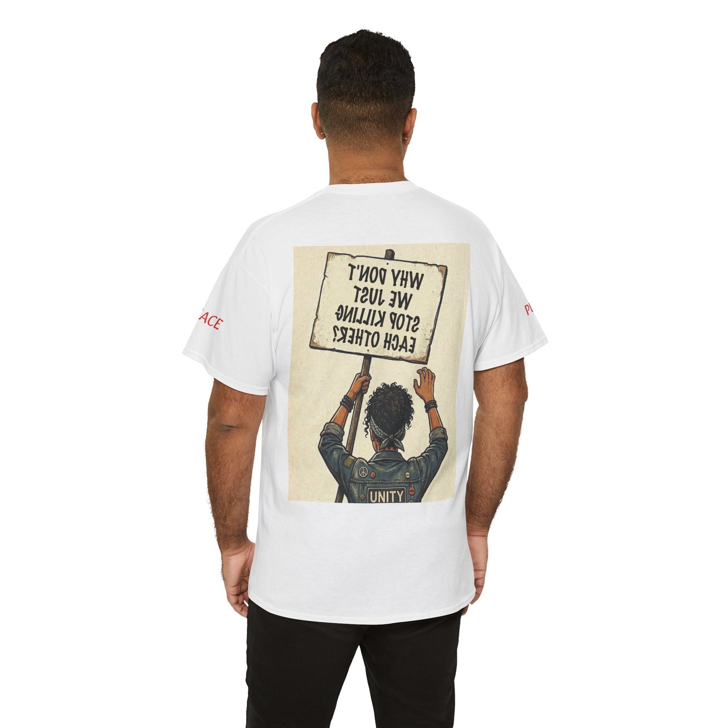 Graphic Tee — "CHOOSE PEACE" Shirt