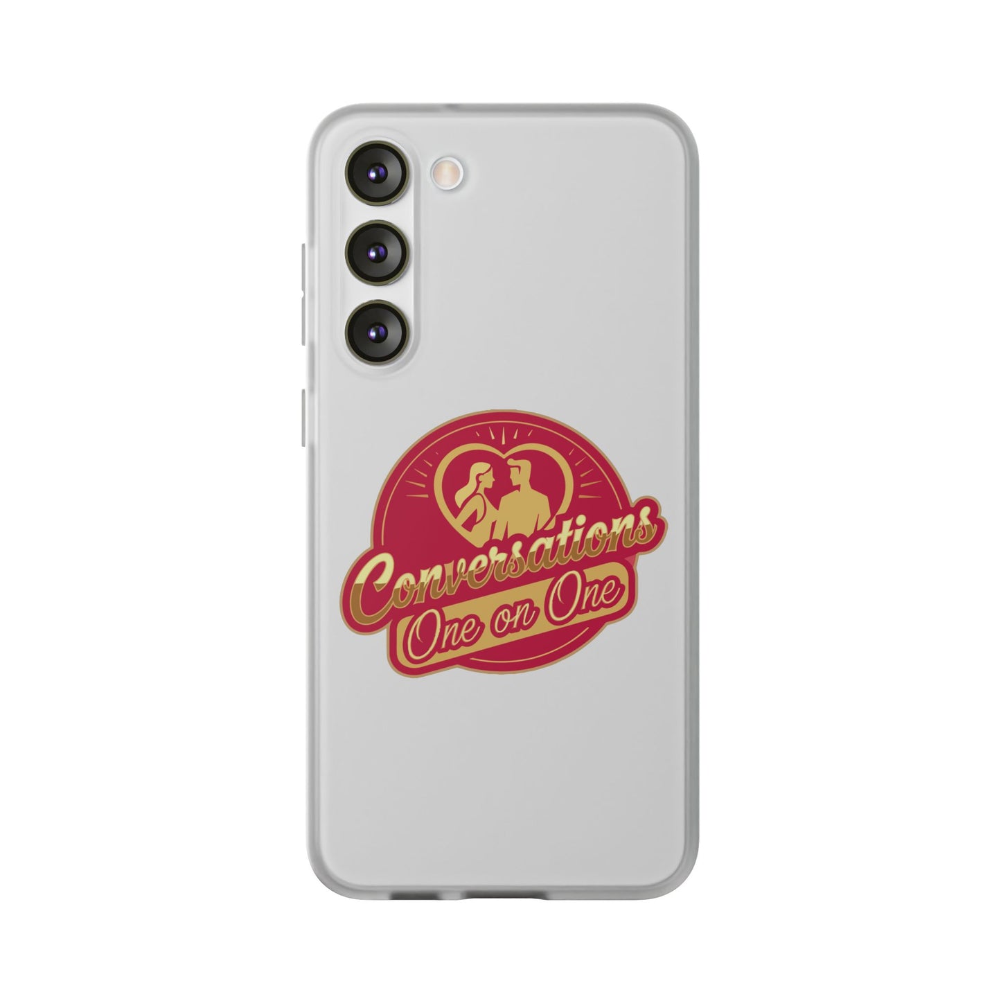 Phone Case — Conversations One on One Retro Phone Case | Slim Matte TPU for iPhone & Samsung