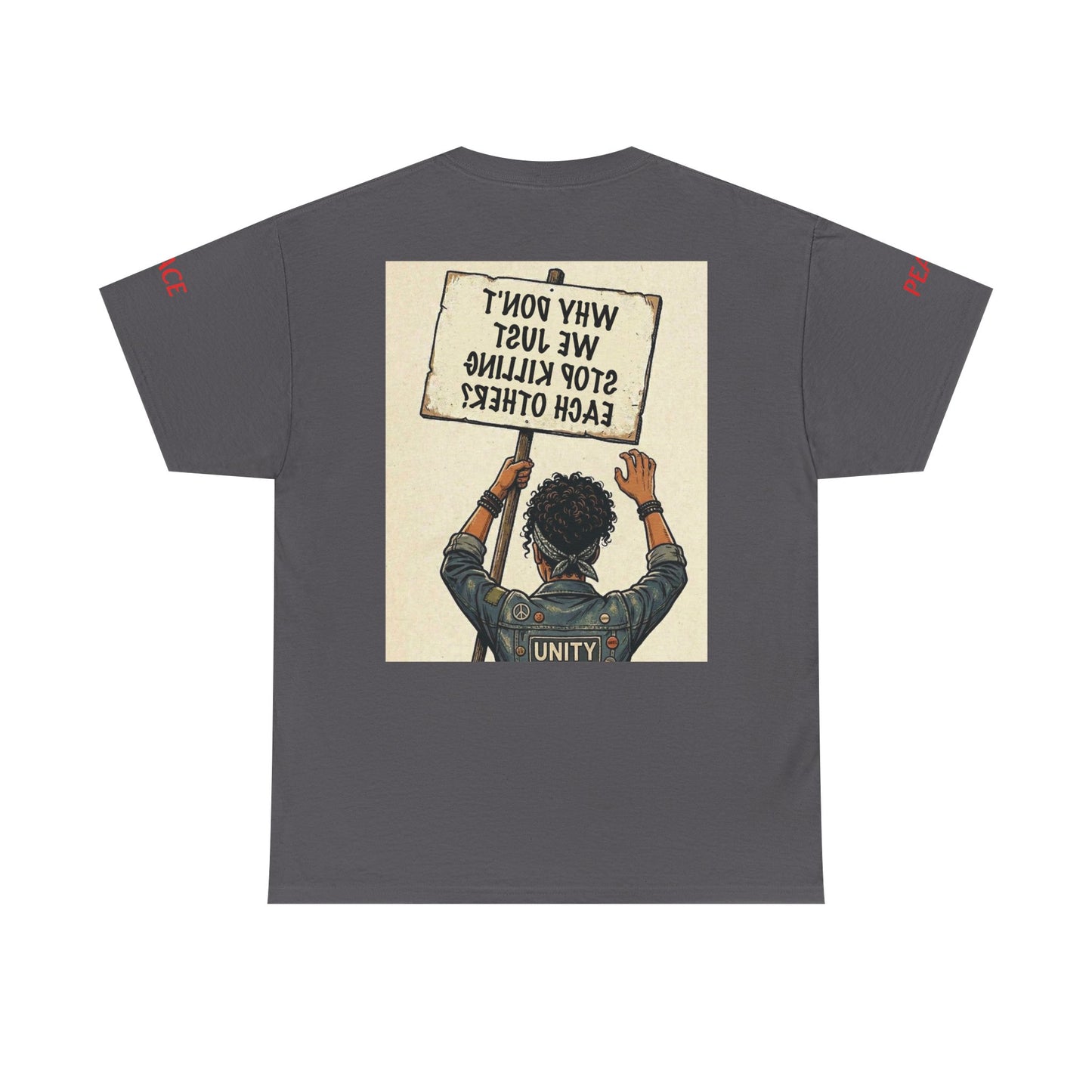 Graphic Tee — "CHOOSE PEACE" Shirt