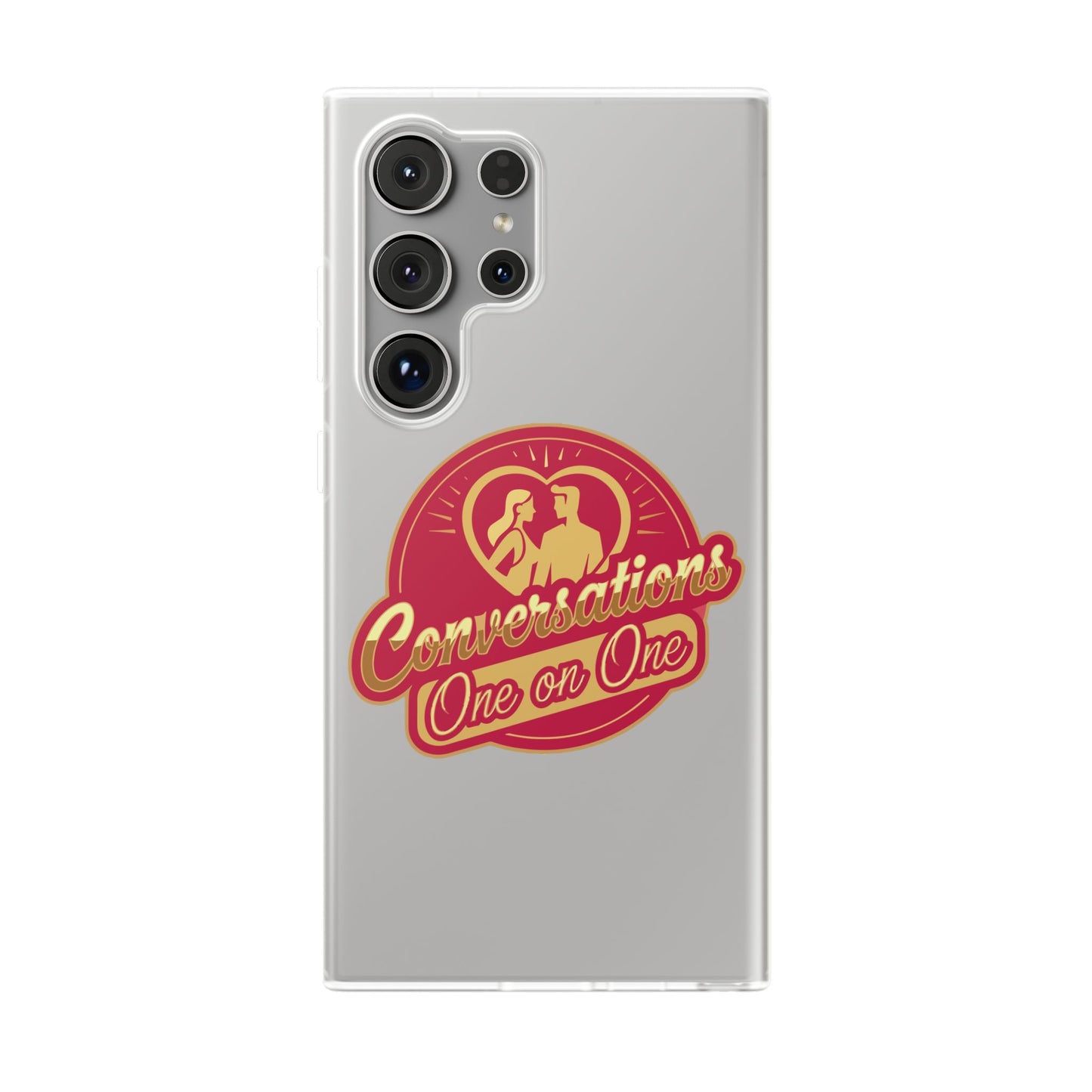Phone Case — Conversations One on One Retro Phone Case | Slim Matte TPU for iPhone & Samsung