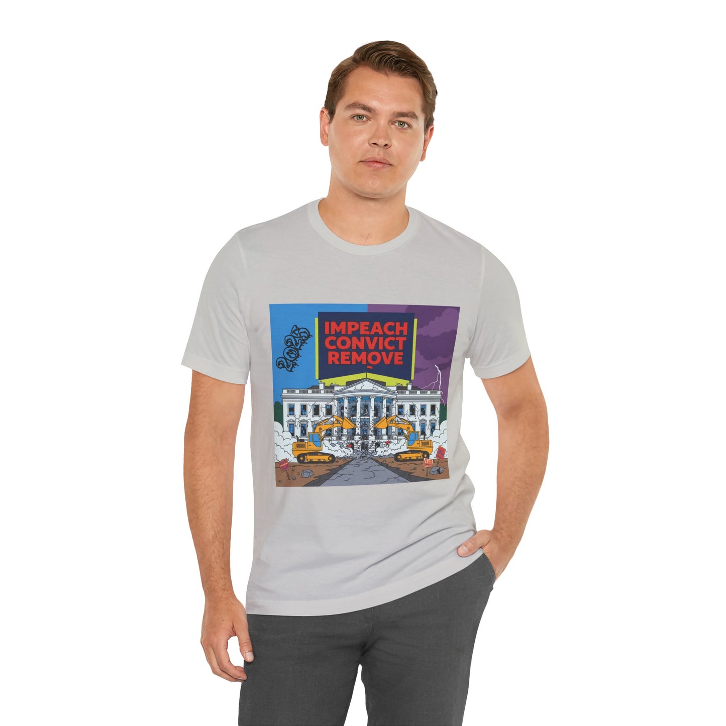 Impeach Convict Remove White House Protest Tee