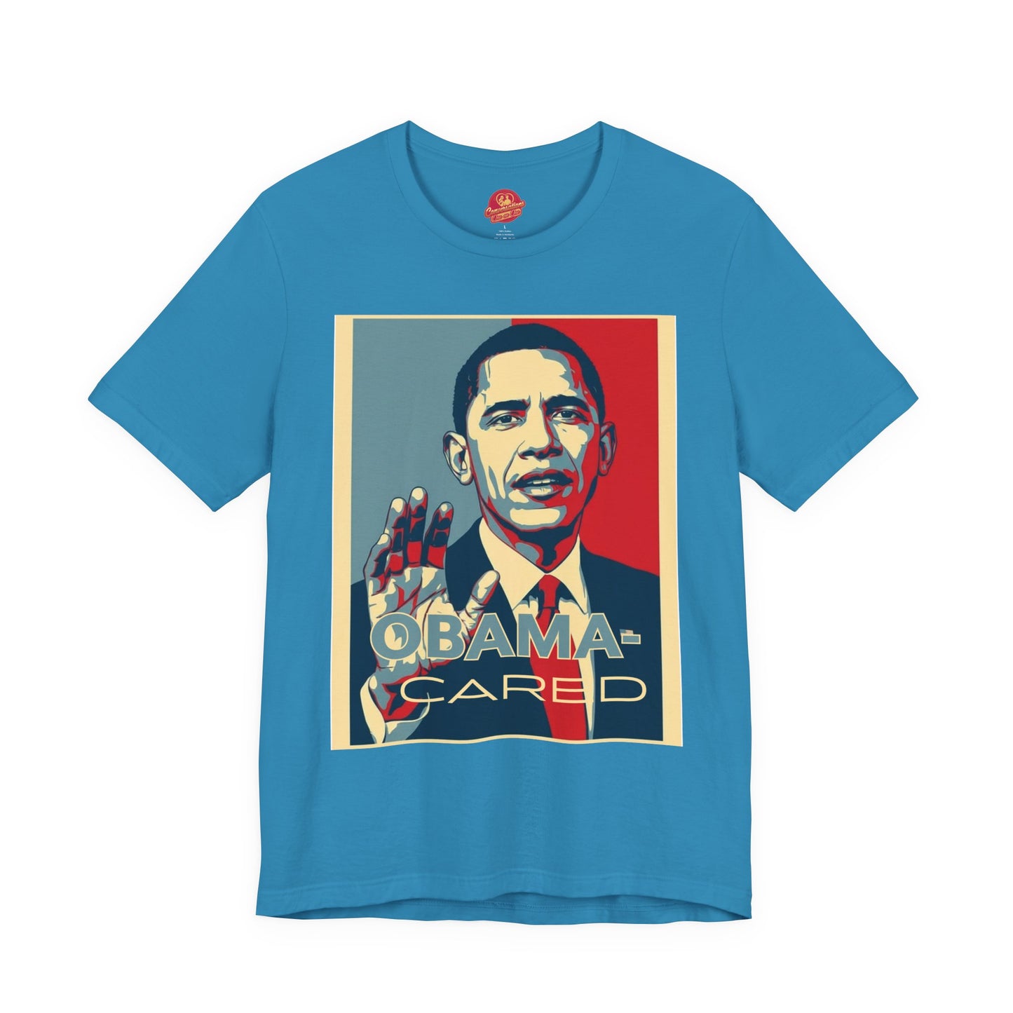 'Obama Cared' Vintage Style T-Shirt