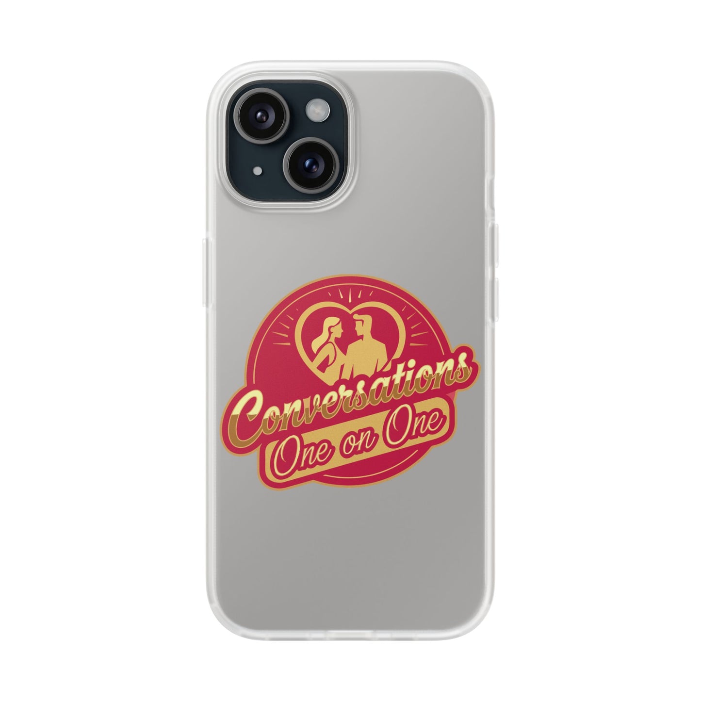 Phone Case — Conversations One on One Retro Phone Case | Slim Matte TPU for iPhone & Samsung