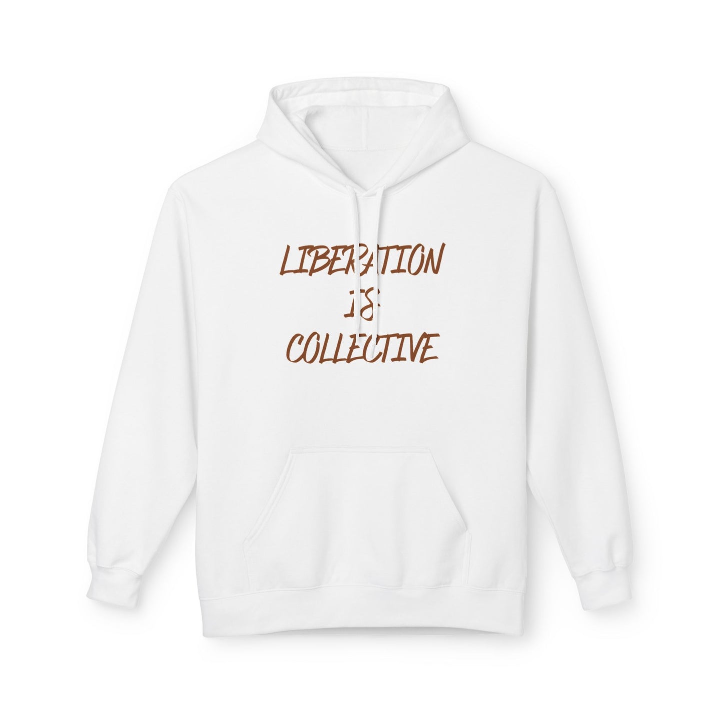 Liberation Is Collective Hoodie — Sunrise Solidarity Graphic Hoodie