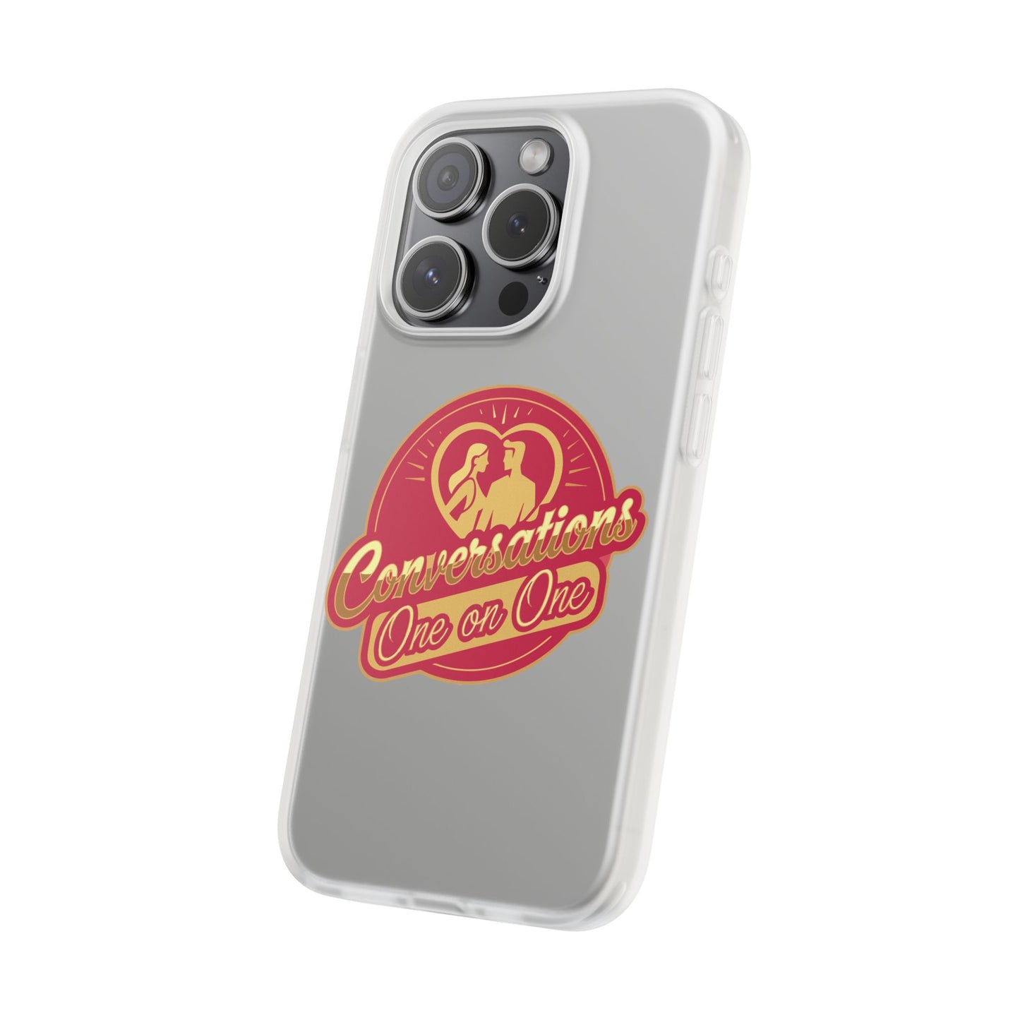 Phone Case — Conversations One on One Retro Phone Case | Slim Matte TPU for iPhone & Samsung