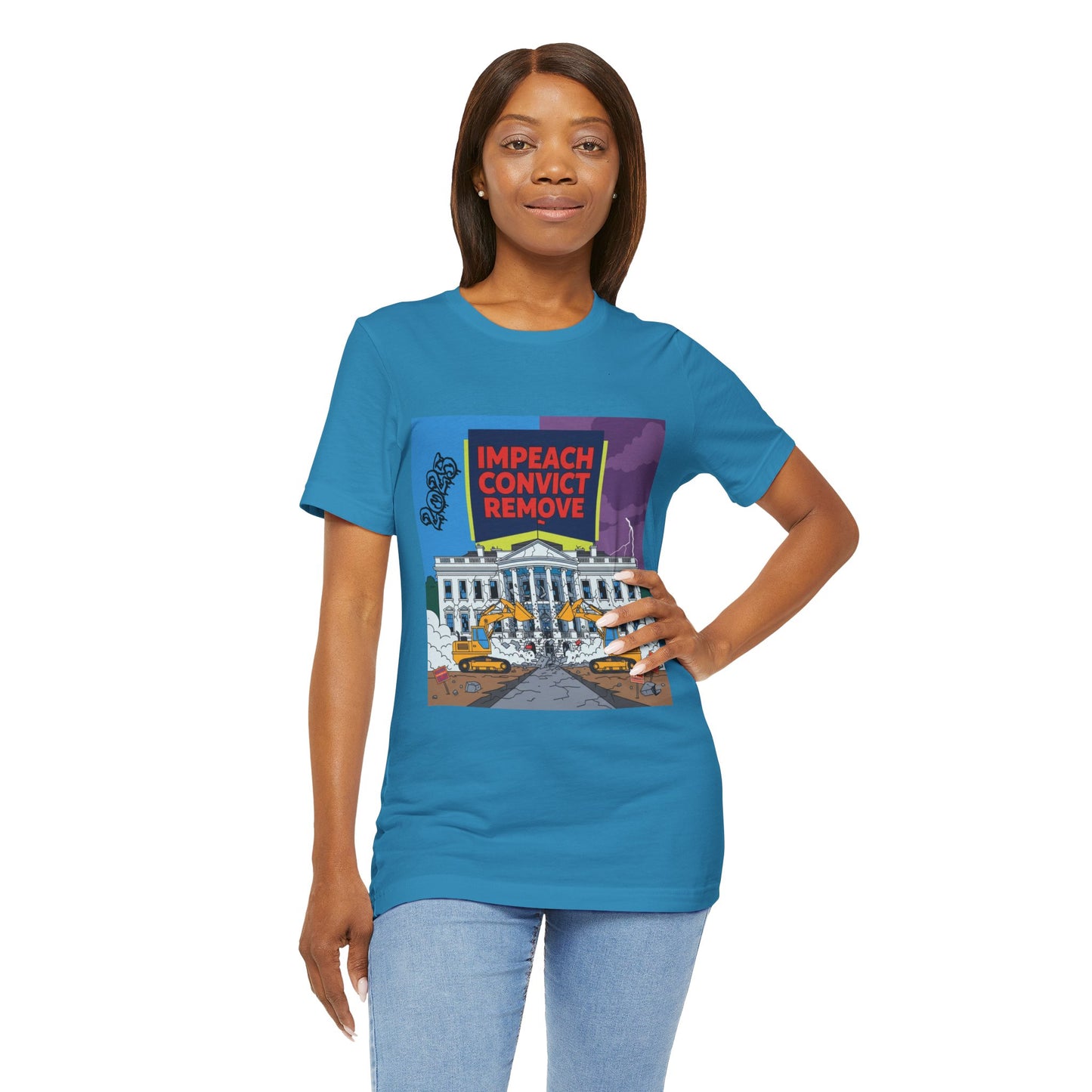 Impeach Convict Remove White House Protest Tee
