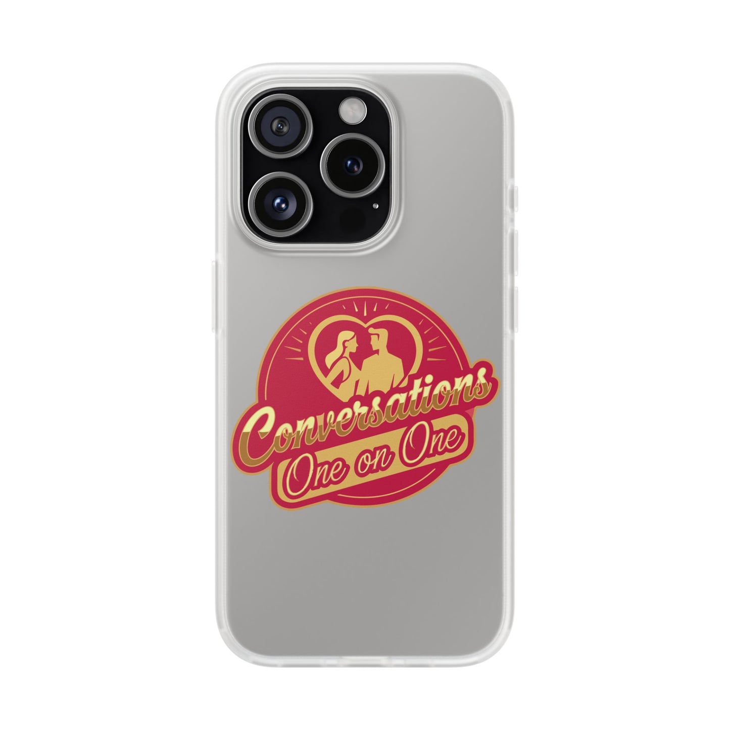 Phone Case — Conversations One on One Retro Phone Case | Slim Matte TPU for iPhone & Samsung