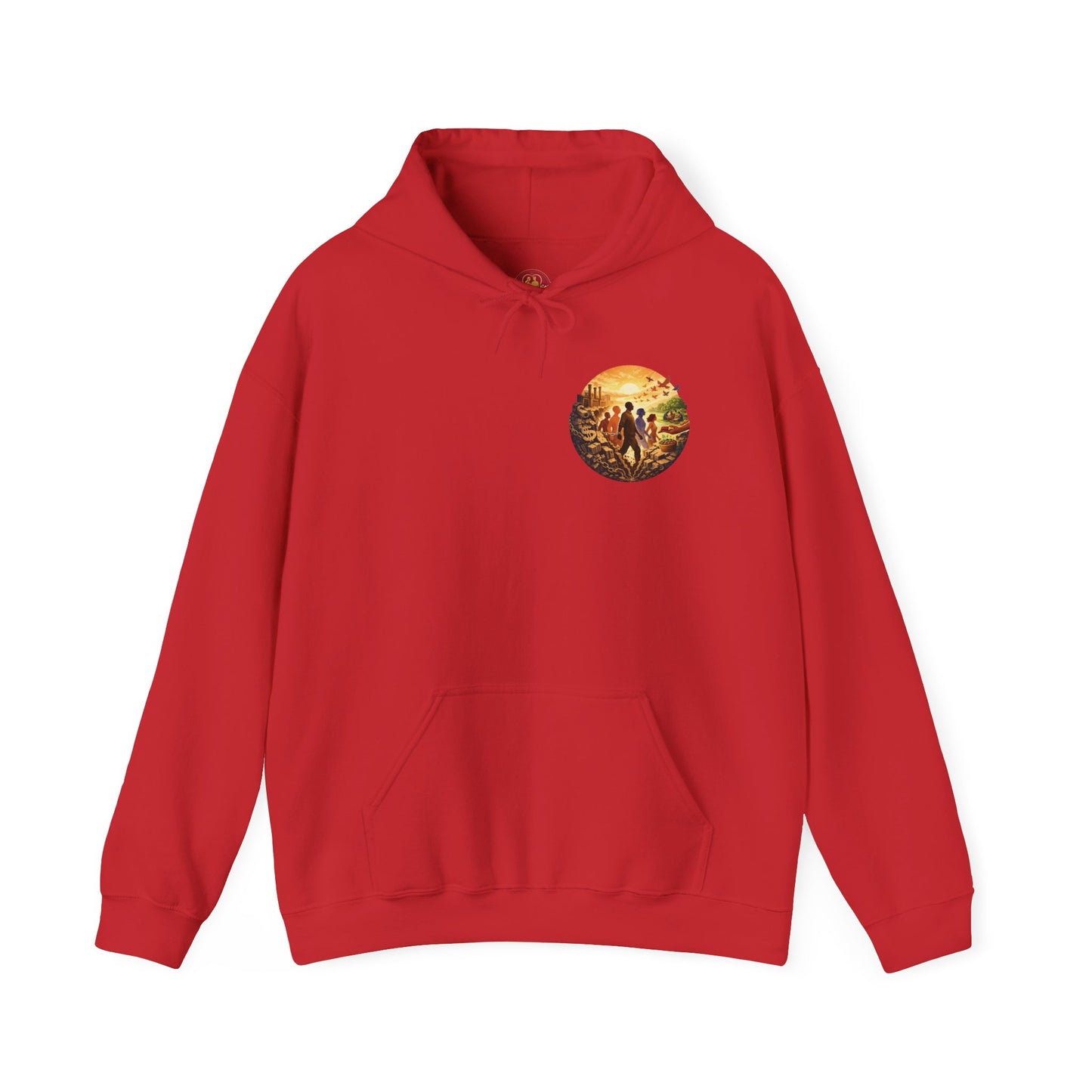 Liberation is Collective Hoodie — "We Move Forward Together" Artwork {Unisex}