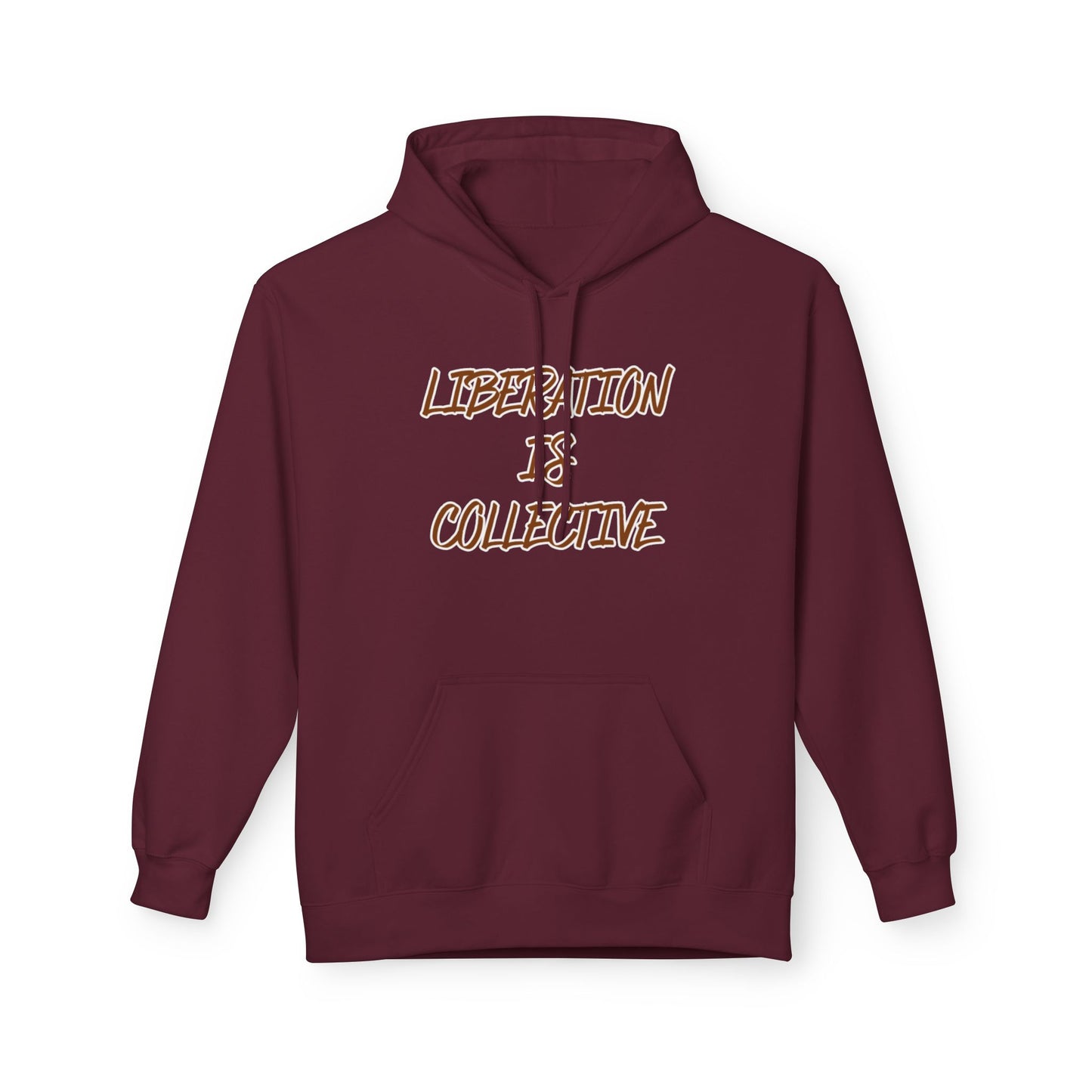 Liberation Is Collective Hoodie — Sunrise Solidarity Graphic Hoodie