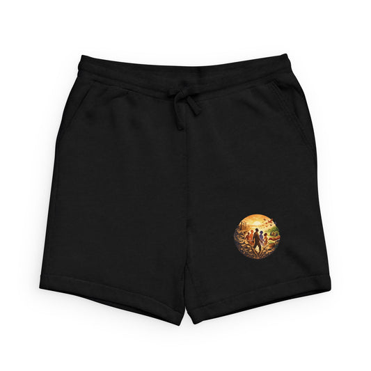 Liberation is Collective - Unisex Sponge Fleece Lounge Shorts | Premium Graphic Sweatshorts