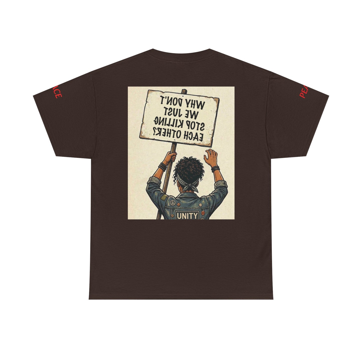 Graphic Tee — "CHOOSE PEACE" Shirt
