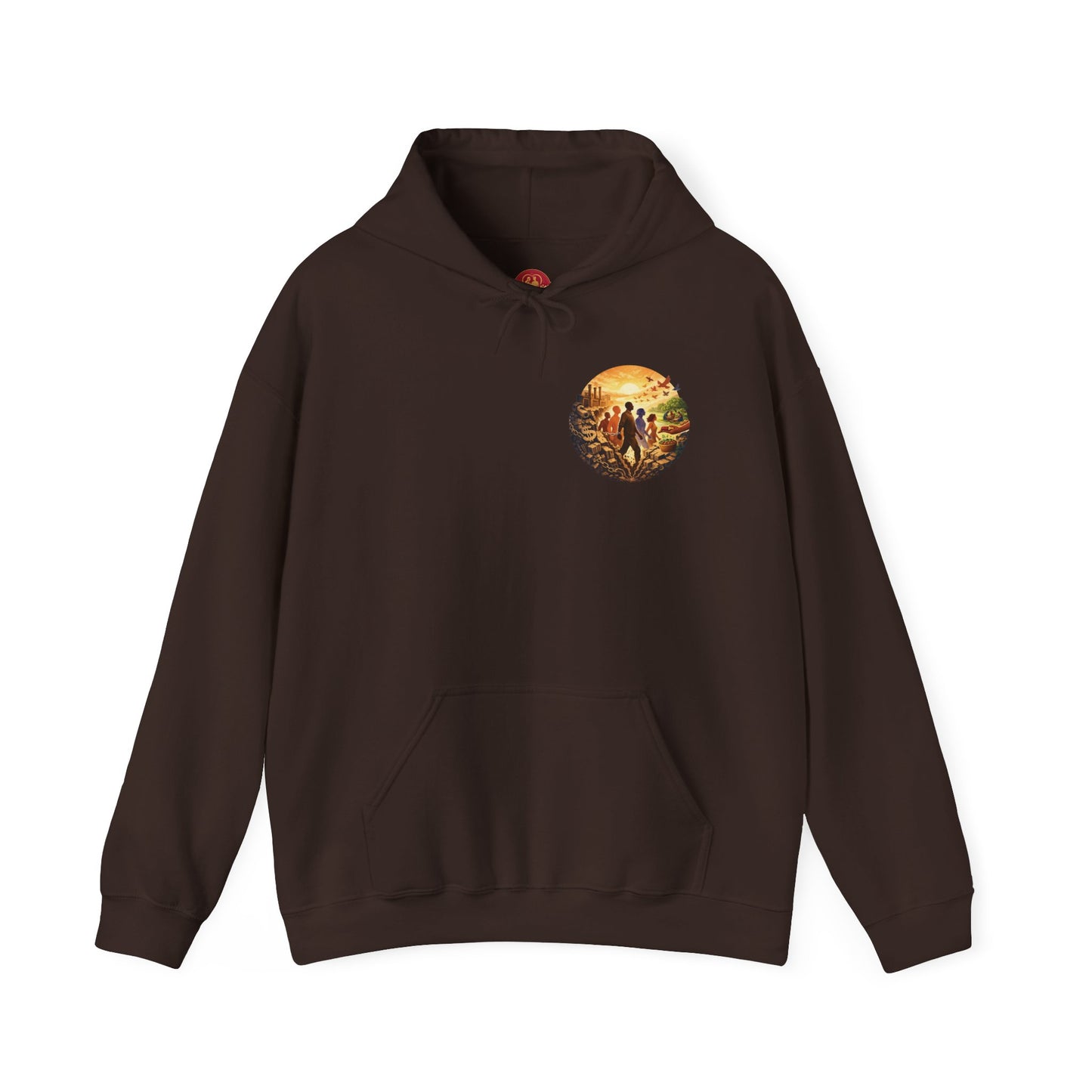 Liberation is Collective Hoodie — "We Move Forward Together" Artwork {Unisex}