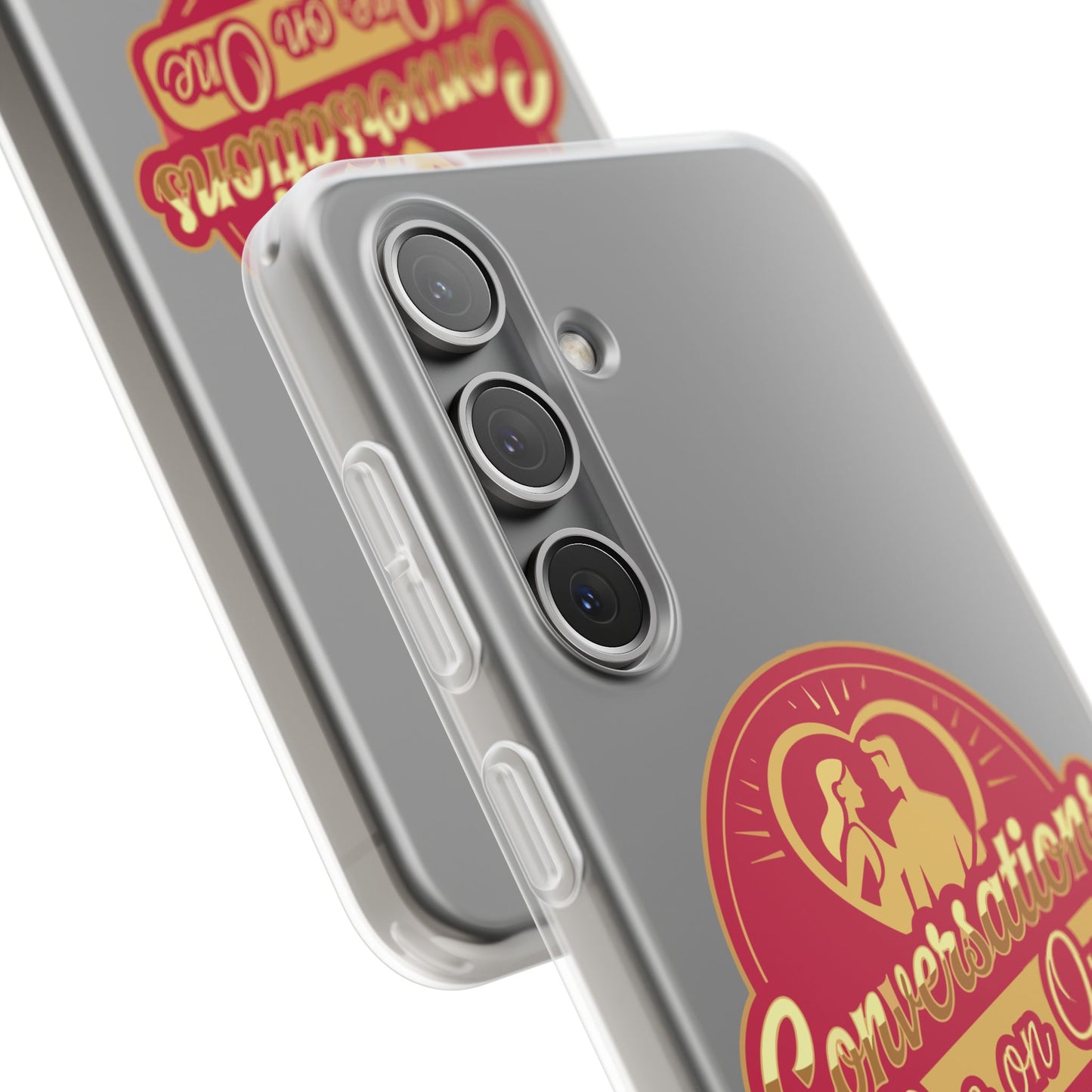 Phone Case — Conversations One on One Retro Phone Case | Slim Matte TPU for iPhone & Samsung