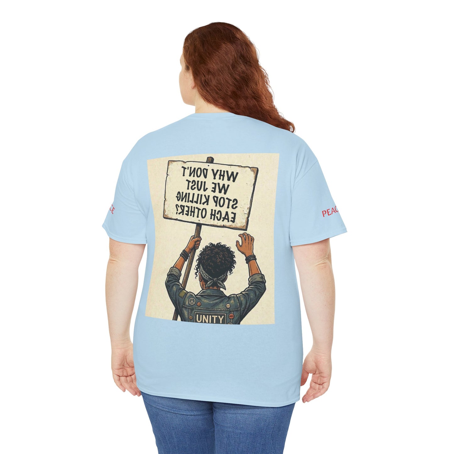Graphic Tee — "CHOOSE PEACE" Shirt