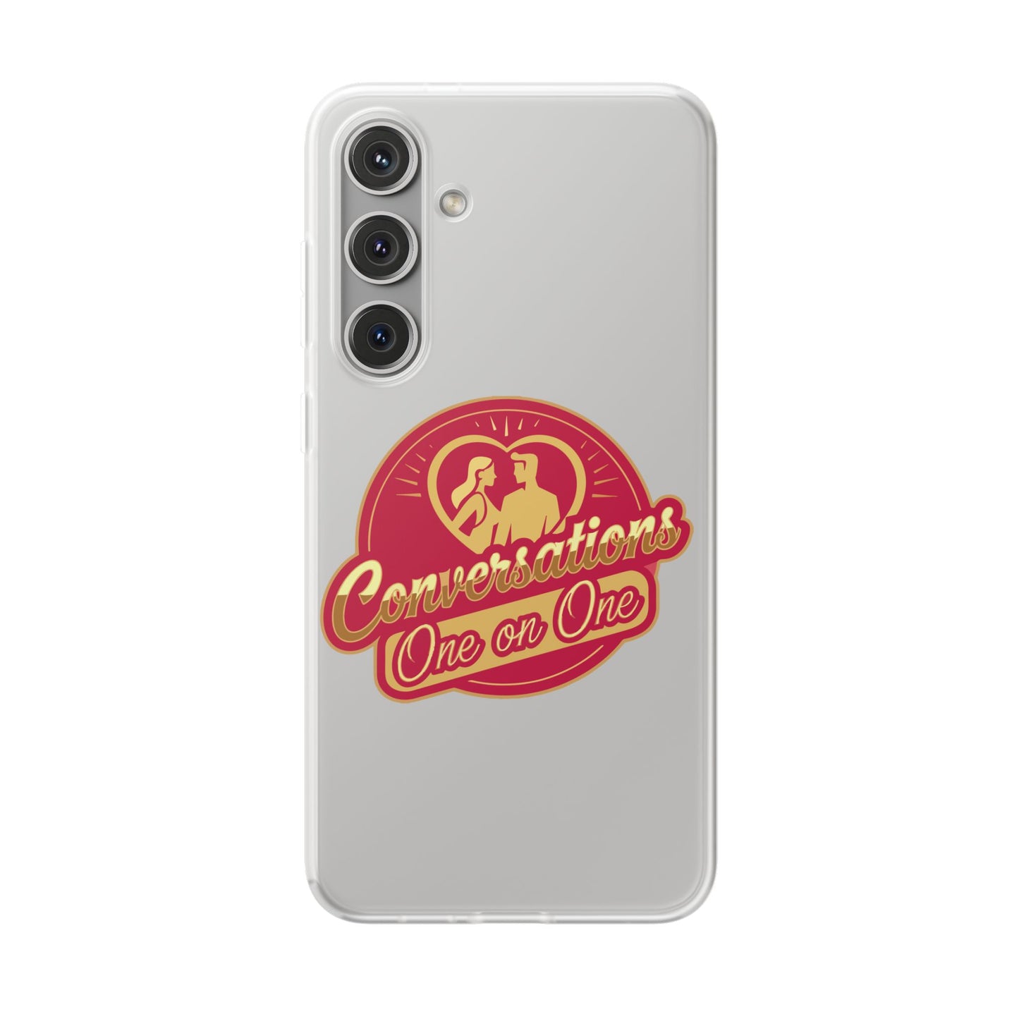 Phone Case — Conversations One on One Retro Phone Case | Slim Matte TPU for iPhone & Samsung