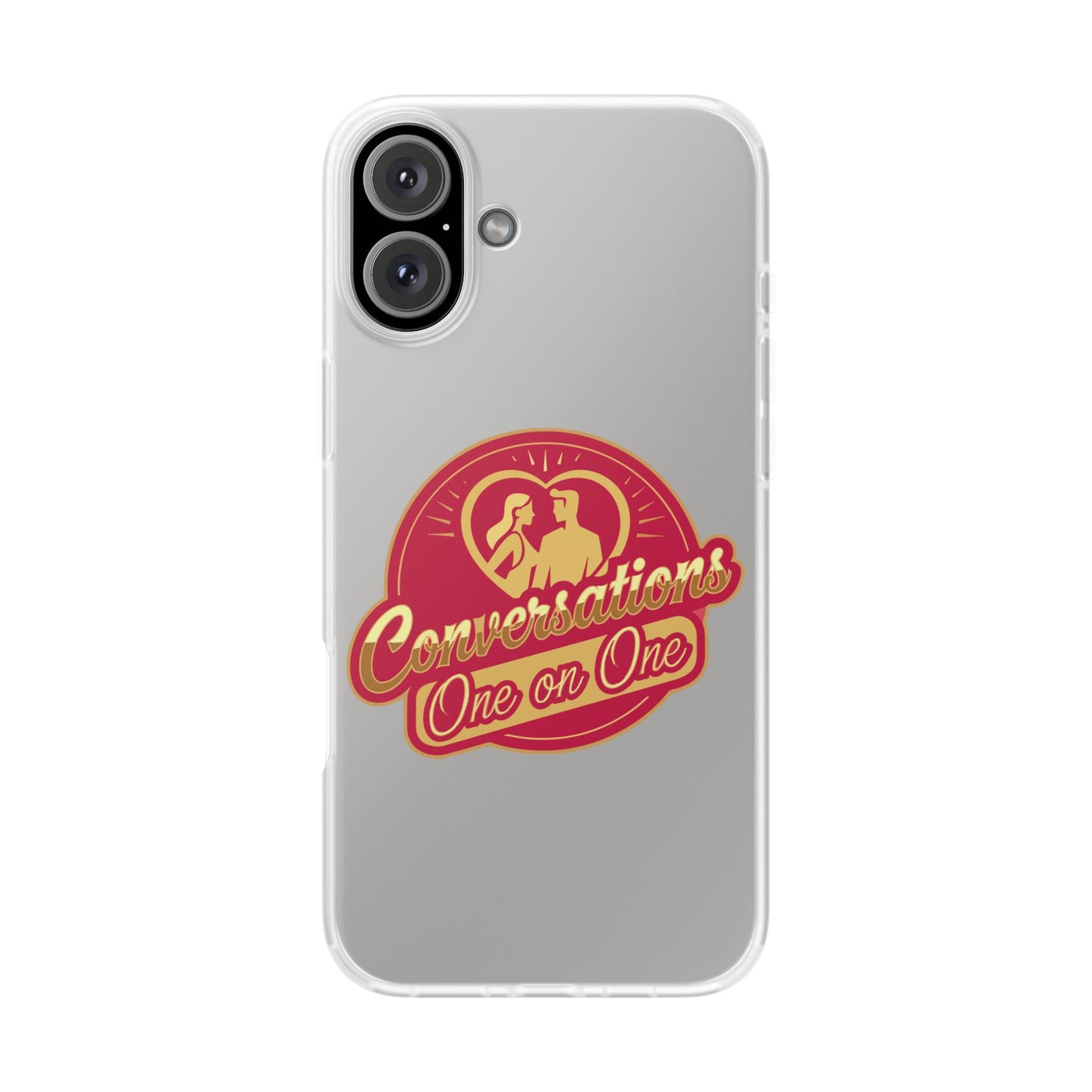 Phone Case — Conversations One on One Retro Phone Case | Slim Matte TPU for iPhone & Samsung