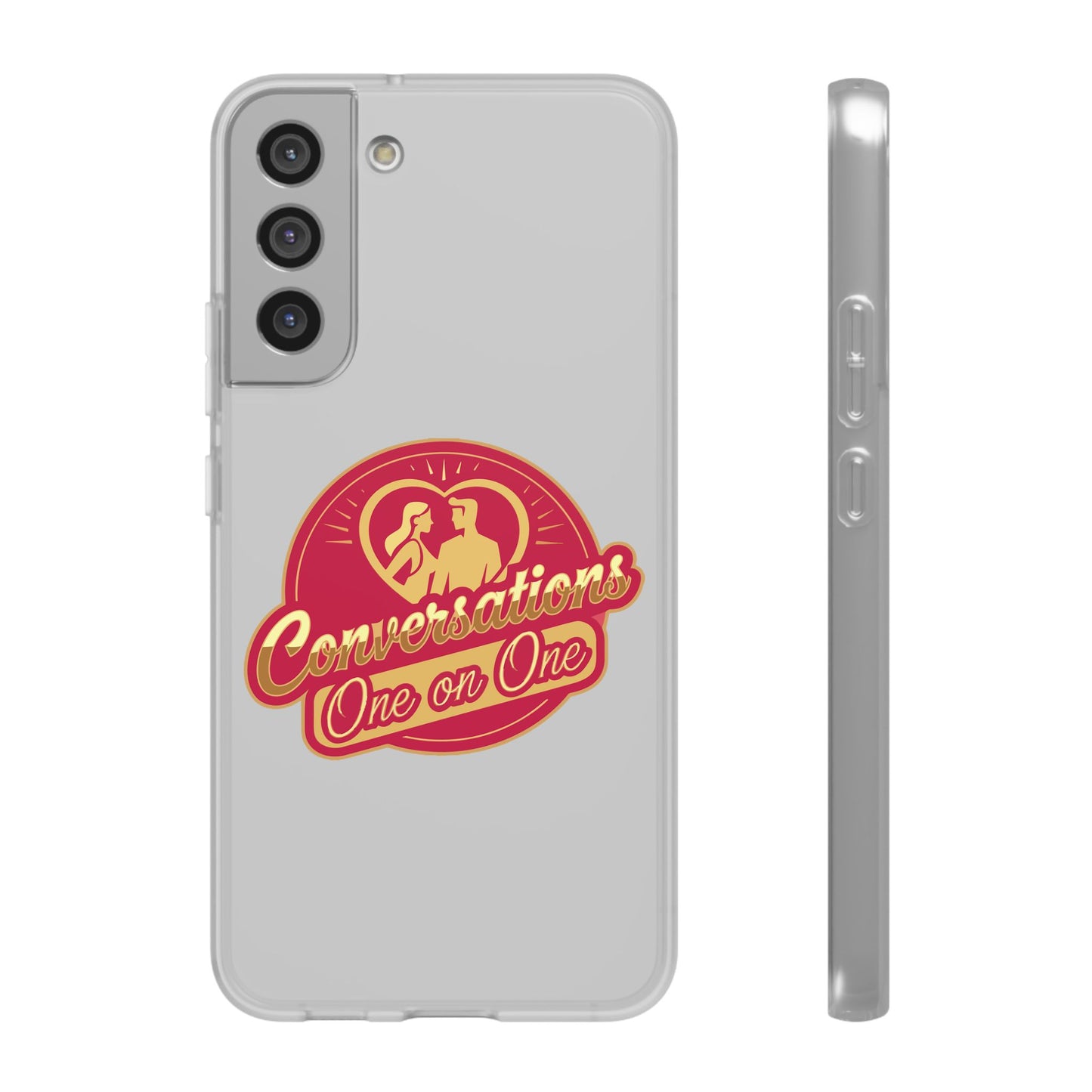Phone Case — Conversations One on One Retro Phone Case | Slim Matte TPU for iPhone & Samsung