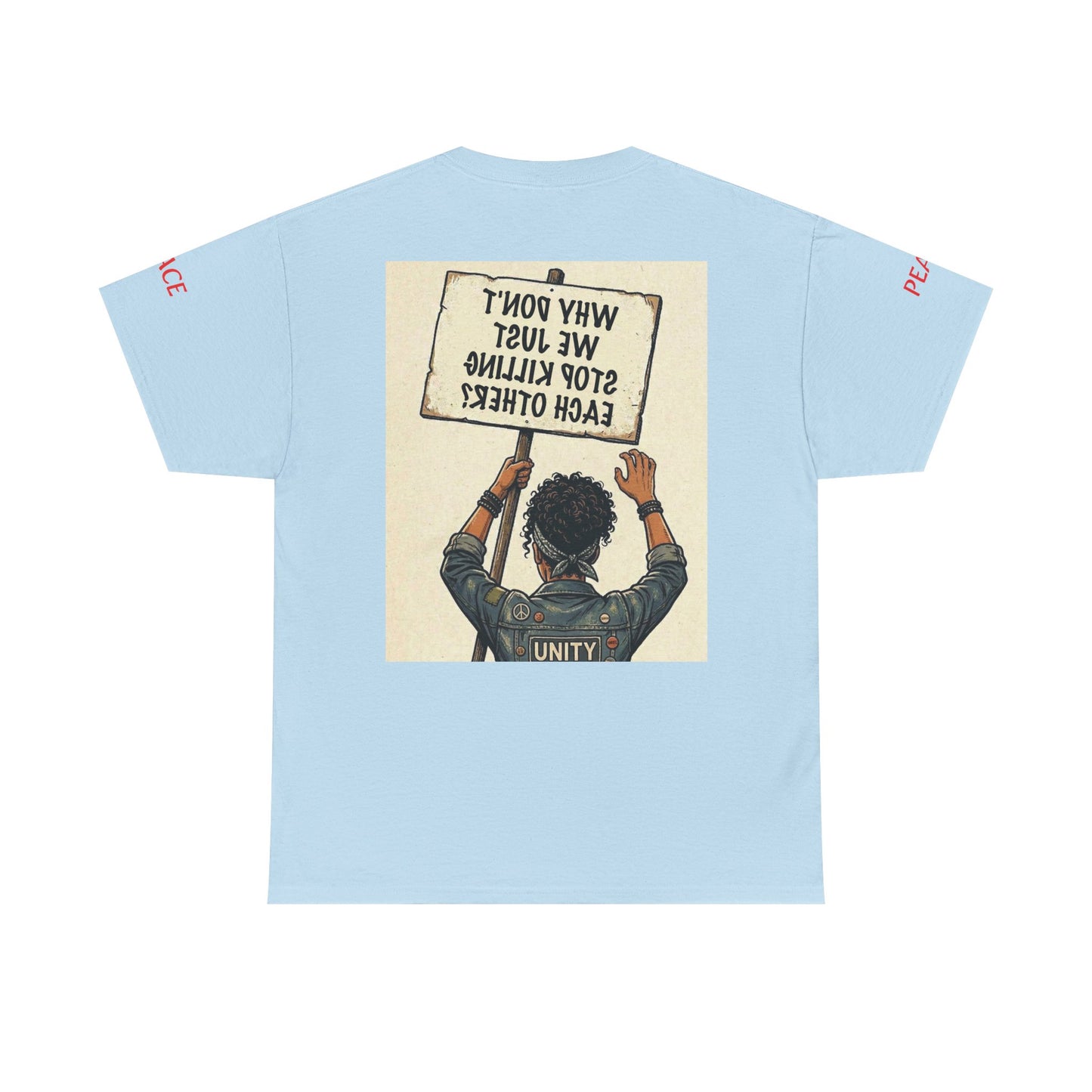 Graphic Tee — "CHOOSE PEACE" Shirt