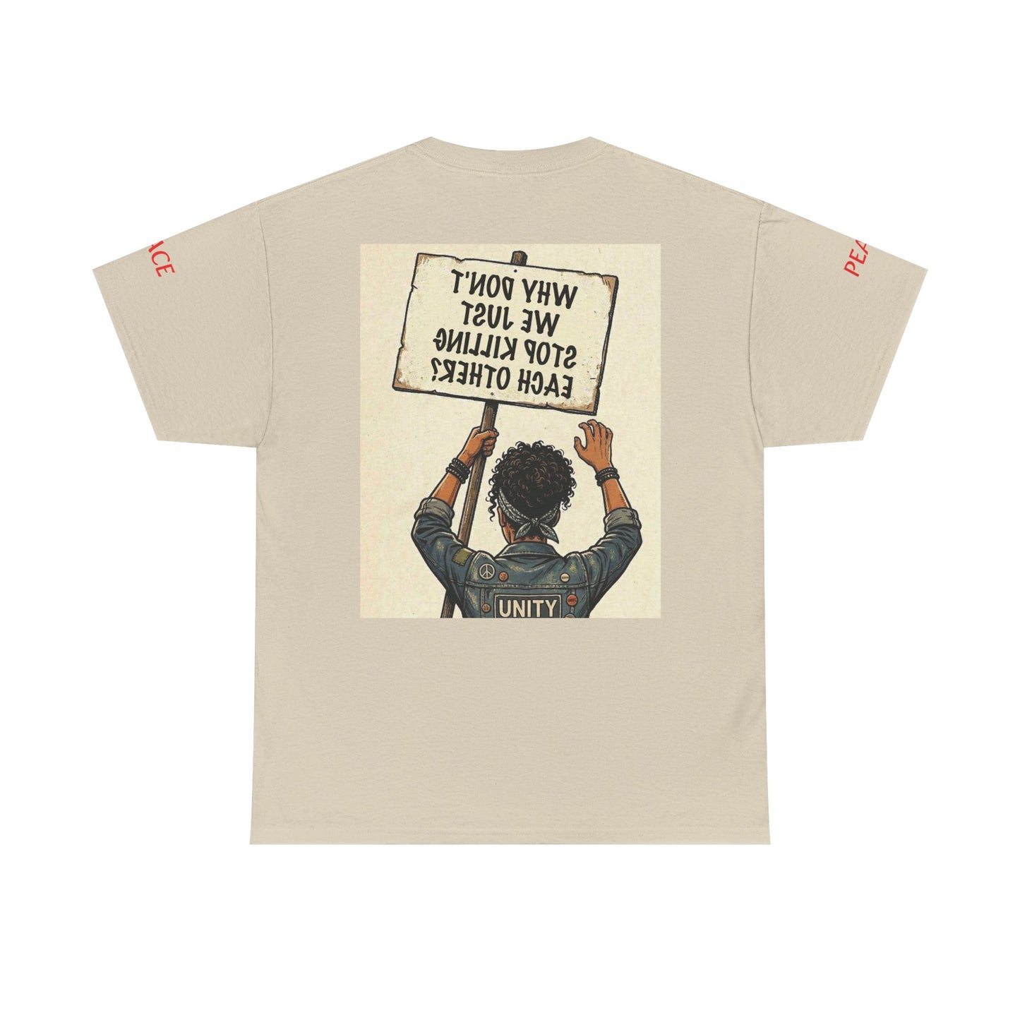 Graphic Tee — "CHOOSE PEACE" Shirt