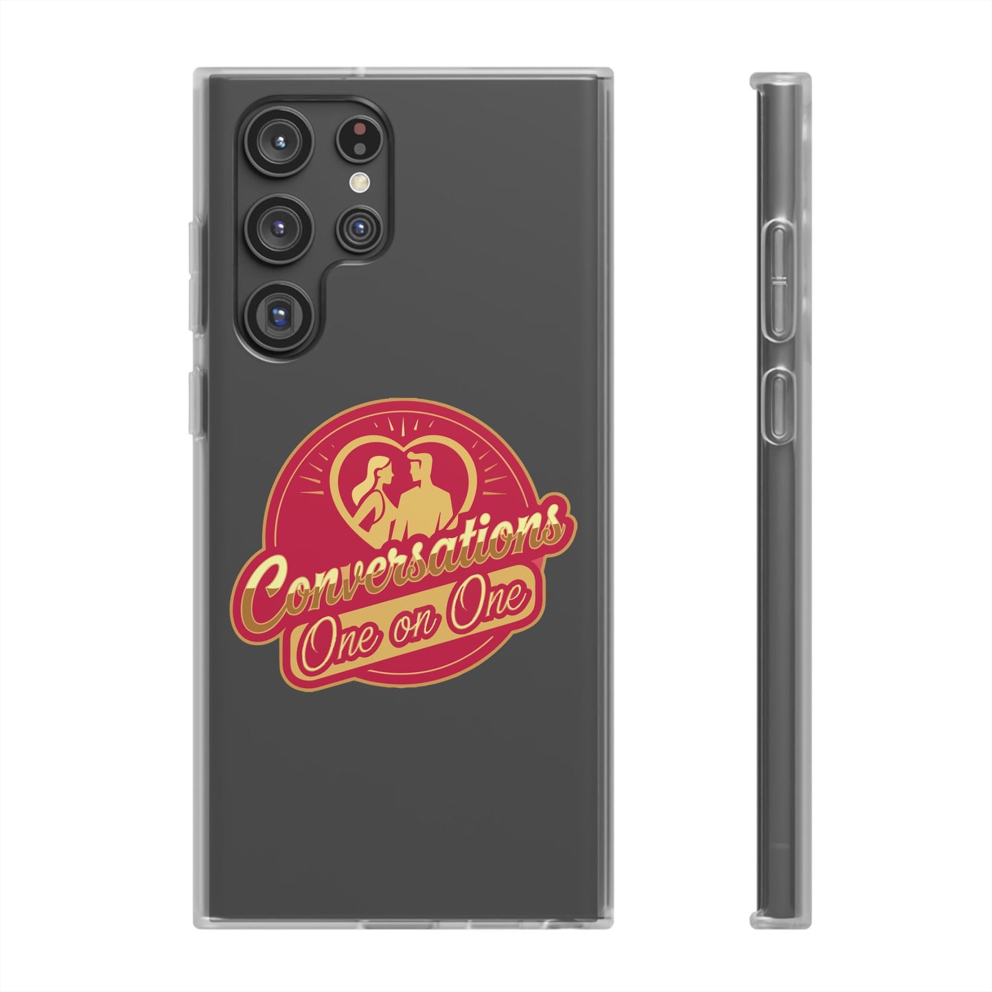 Phone Case — Conversations One on One Retro Phone Case | Slim Matte TPU for iPhone & Samsung