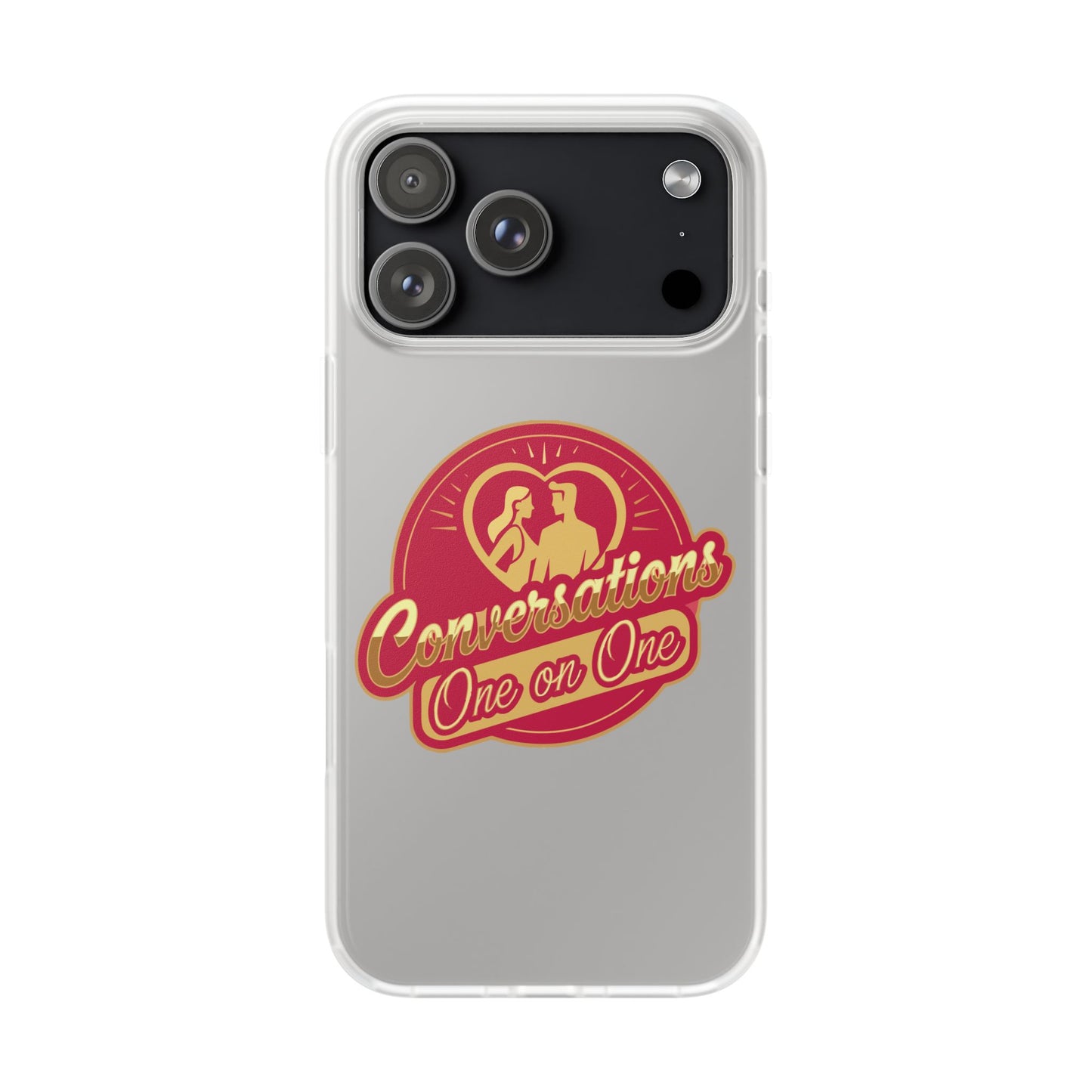 Phone Case — Conversations One on One Retro Phone Case | Slim Matte TPU for iPhone & Samsung