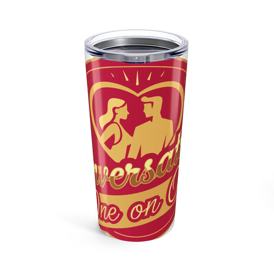 20oz stainless steel insulated travel tumbler with lid for coffee or tea